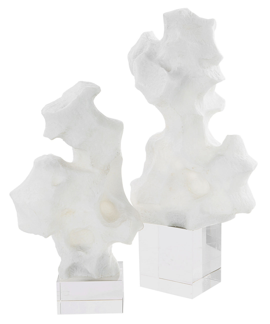 Remnant Sculptures, Set/2 in White - available from The Lighting Shoppe, trusted by Canadian homeowners