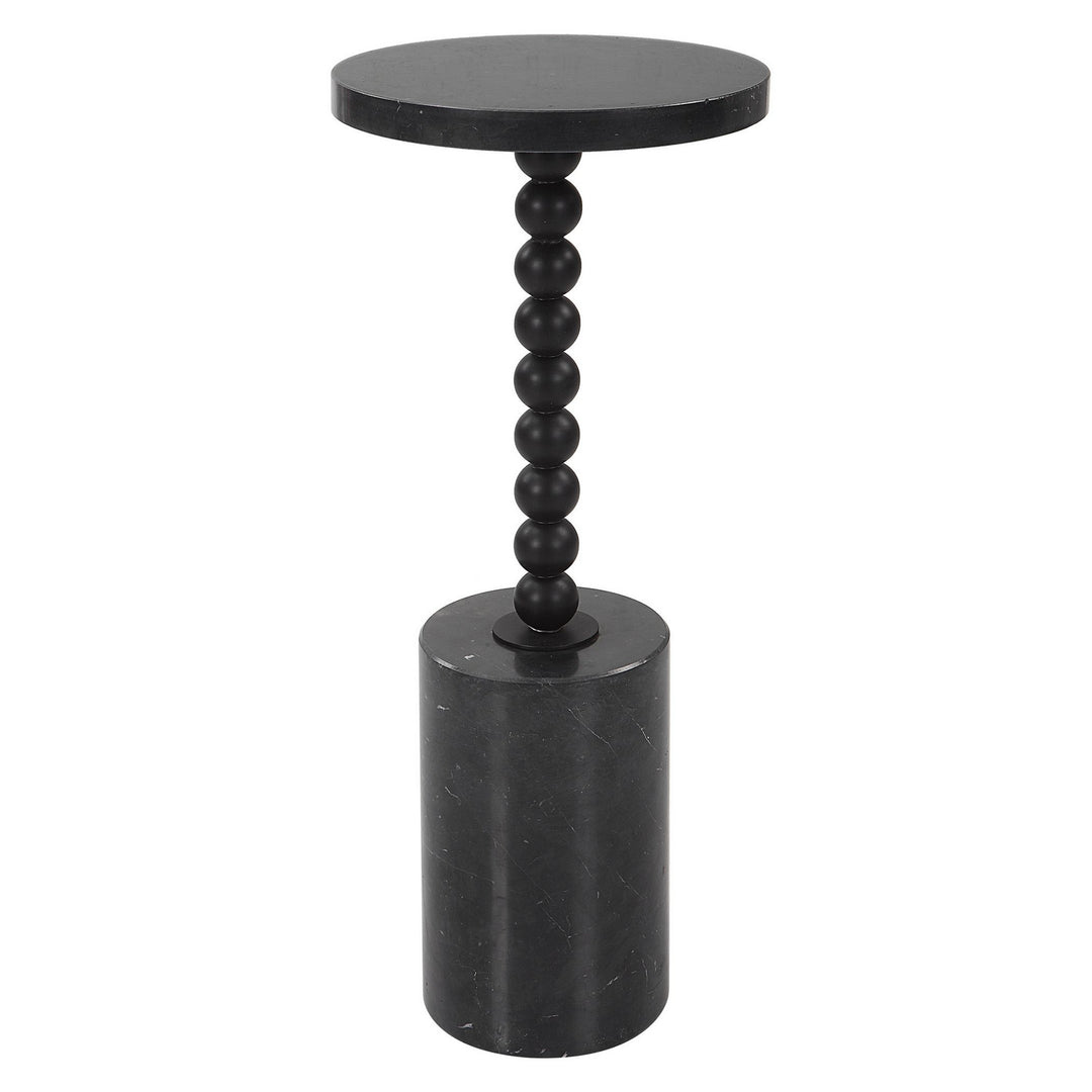 Bead Drink Table in Solid Black - available from The Lighting Shoppe, trusted by Canadian homeowners