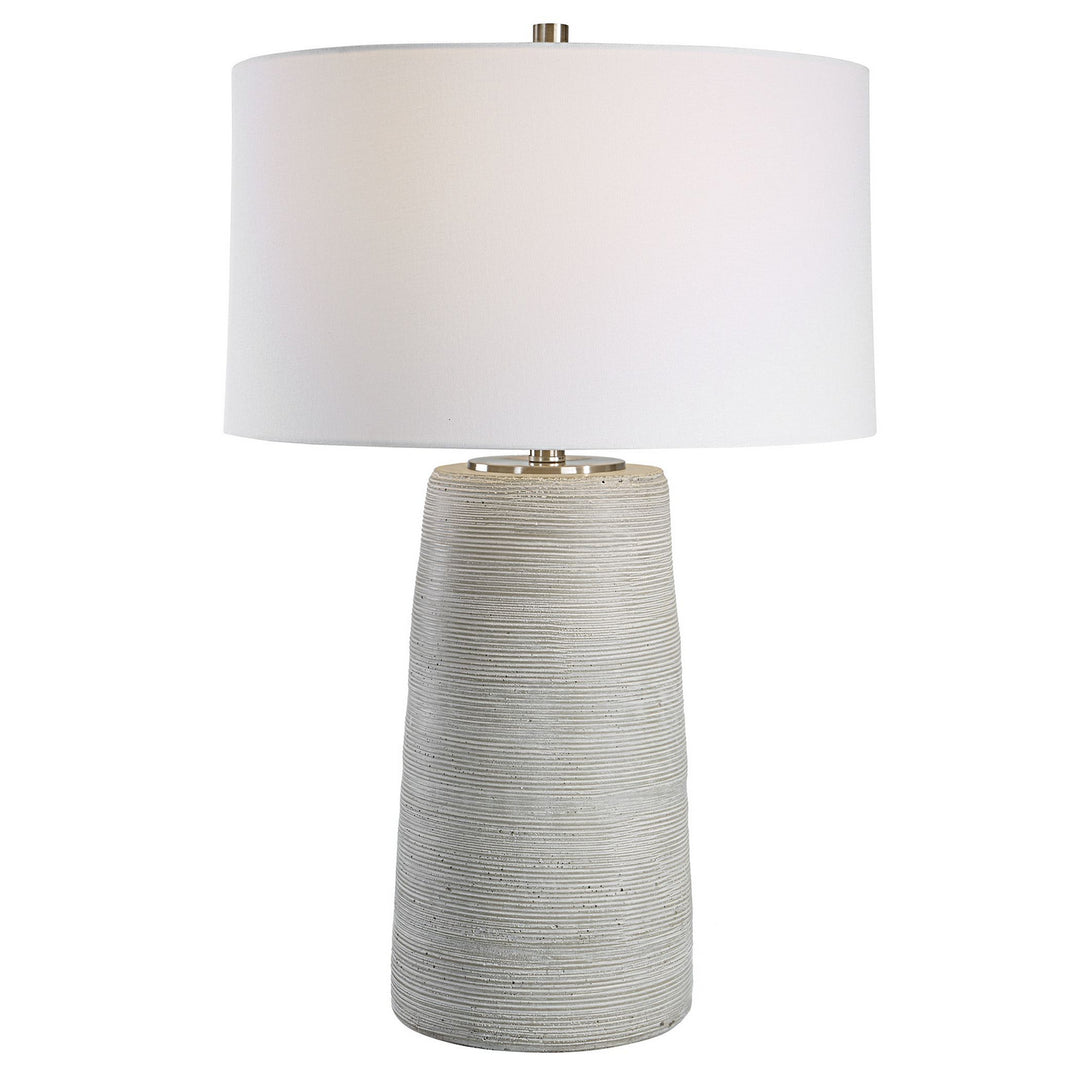Mountainscape One Light Table Lamp in Brushed Nickel - available from The Lighting Shoppe, trusted by Canadian homeowners