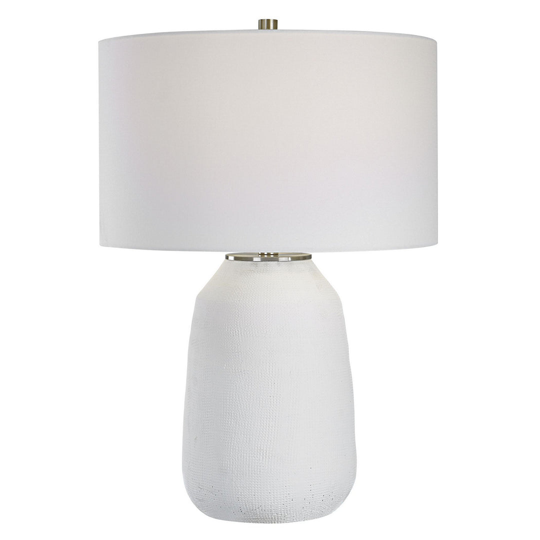 Heir One Light Table Lamp in Brushed Nickel - available from The Lighting Shoppe, trusted by Canadian homeowners