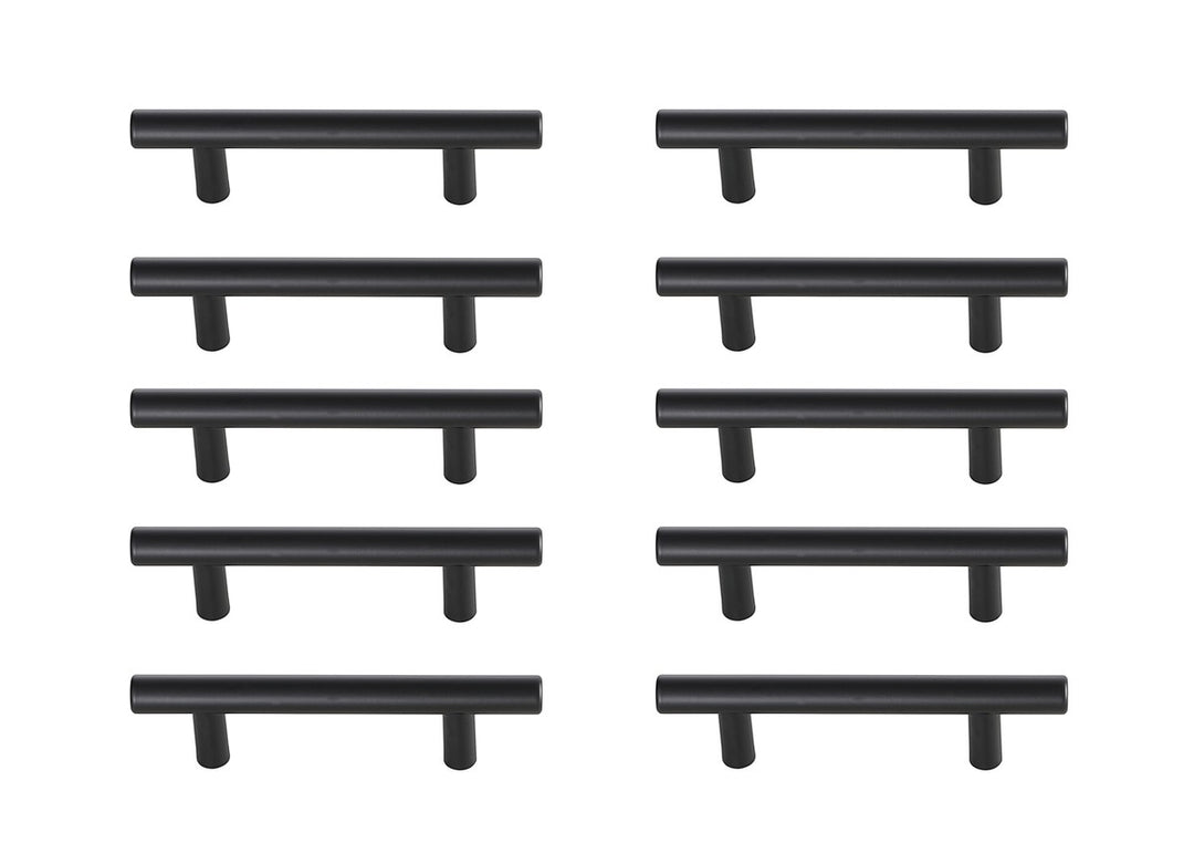 Elegant Lighting - PL400-3-MB-10PK - Bar Pull Multipack (set of 10) - Quinn - Matte Black