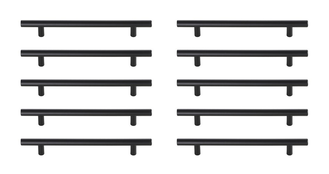 Elegant Lighting - PL400-6-MB-10PK - Bar Pull Multipack (set of 10) - Quinn - Matte Black