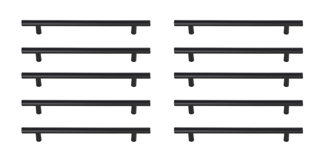 Elegant Lighting - PL400-7-MB-10PK - Bar Pull Multipack (set of 10) - Quinn - Matte Black