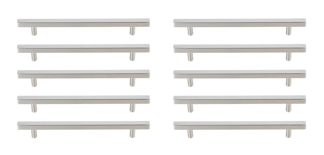 Elegant Lighting - PL402-7-NK-10PK - Bar Pull Multipack (set of 10) - Dior - Brushed Nickel