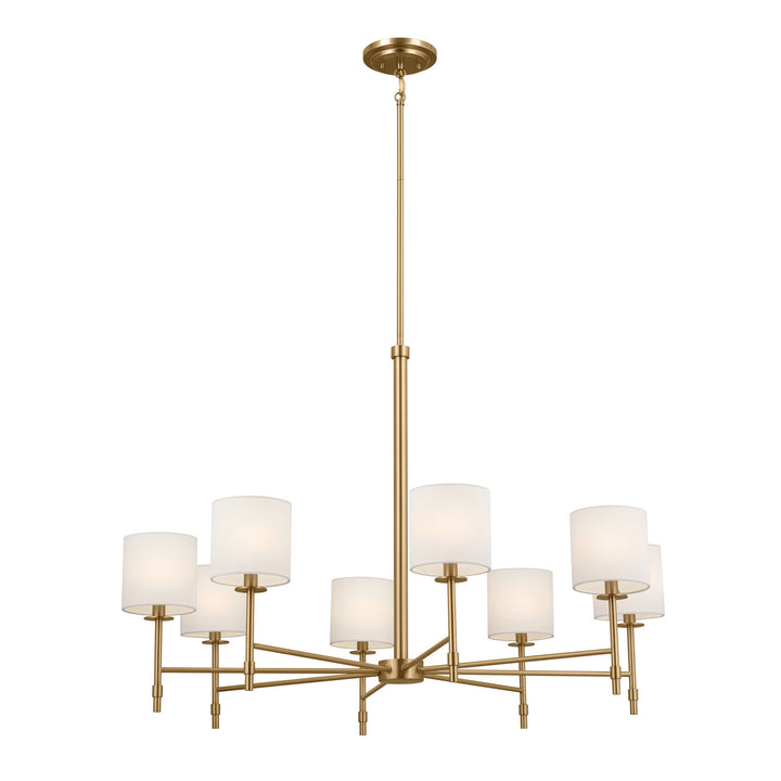 Kichler Canada - 52502BNB - Eight Light Chandelier - Ali - Brushed Natural Brass