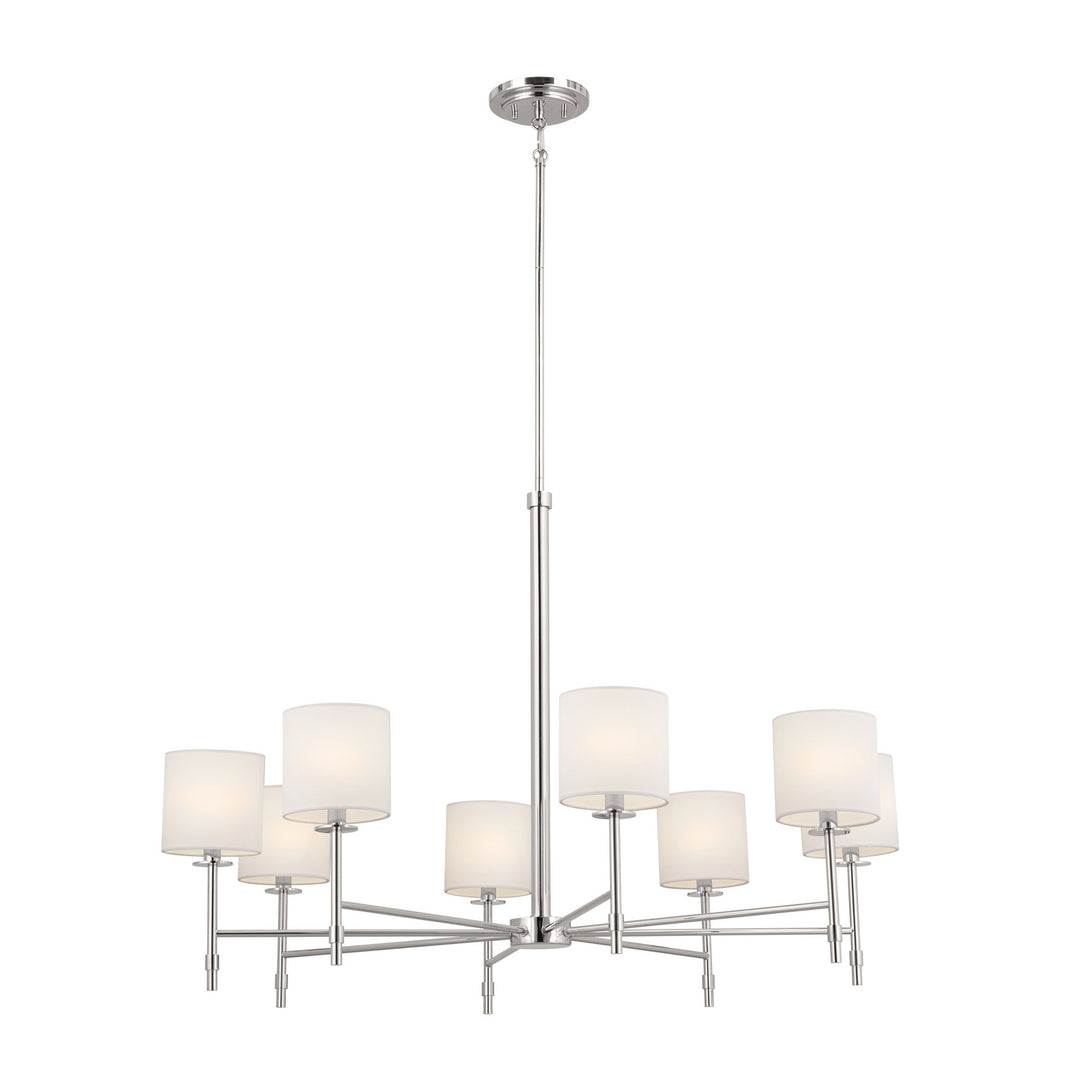 Kichler Canada - 52502PN - Eight Light Chandelier - Ali - Polished Nickel