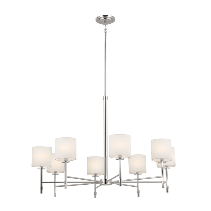 Kichler Canada - 52502PN - Eight Light Chandelier - Ali - Polished Nickel