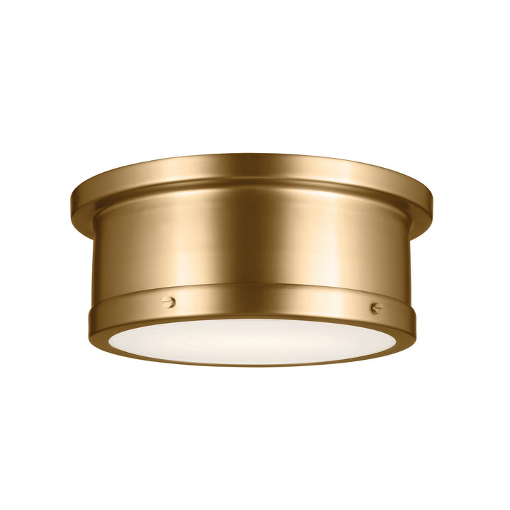 Kichler Canada - 52540BNB - Two Light Flush Mount - Serca - Brushed Natural Brass
