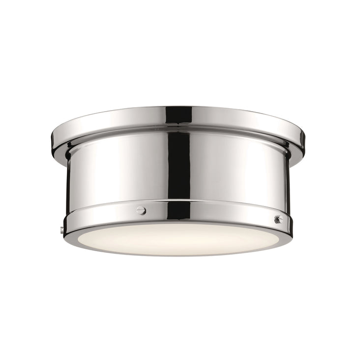 Kichler Canada - 52540PN - Two Light Flush Mount - Serca - Polished Nickel