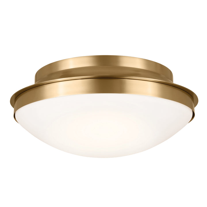 Kichler Canada - 52545BNB - Three Light Flush Mount - Bretta - Brushed Natural Brass