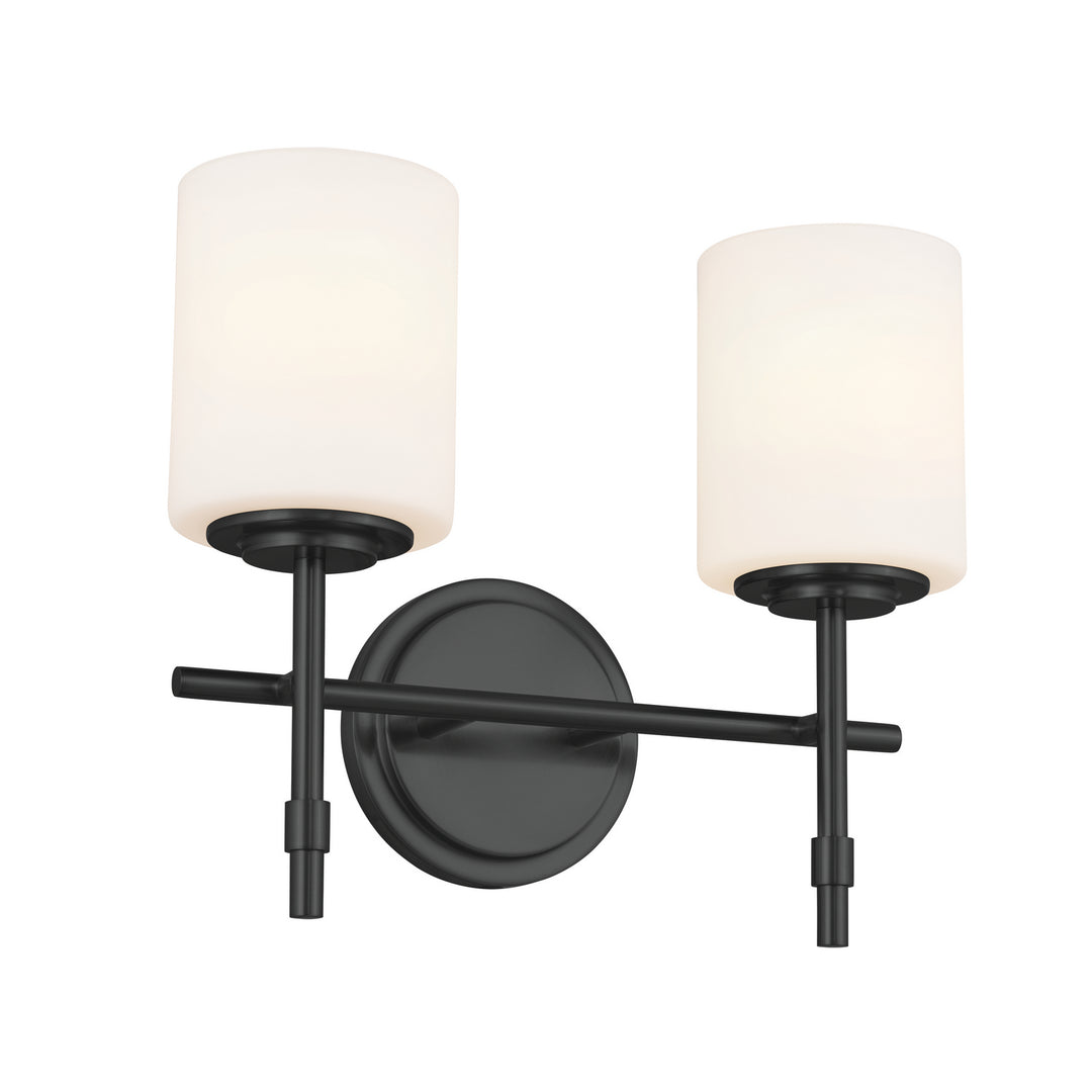 Kichler Canada - 55141BK - Two Light Bath - Ali - Black