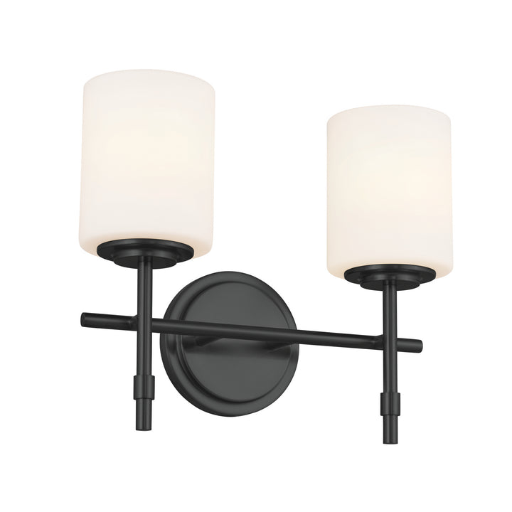 Kichler Canada - 55141BK - Two Light Bath - Ali - Black