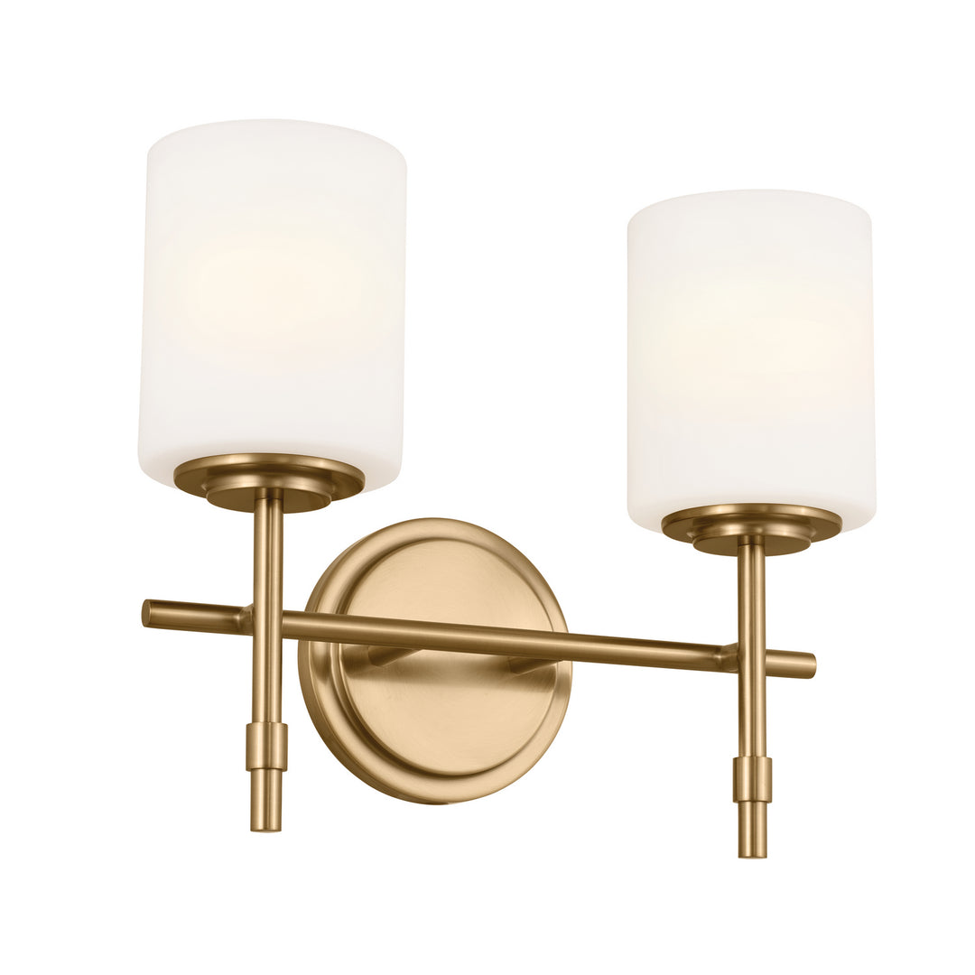 Kichler Canada - 55141BNB - Two Light Bath - Ali - Brushed Natural Brass