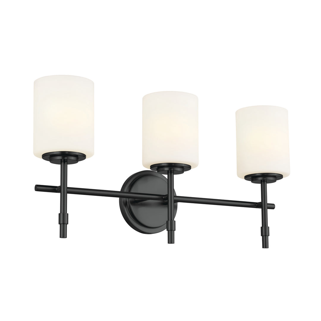 Kichler Canada - 55142BK - Three Light Bath - Ali - Black