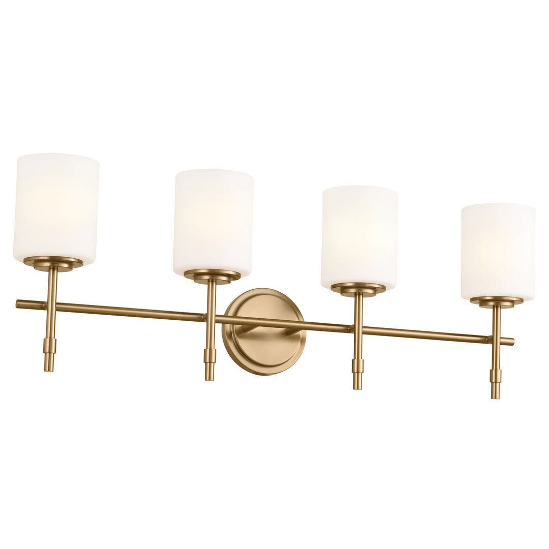 Kichler Canada - 55143BNB - Four Light Bath - Ali - Brushed Natural Brass