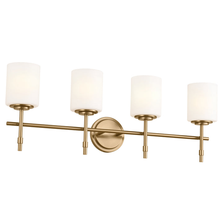 Kichler Canada - 55143BNB - Four Light Bath - Ali - Brushed Natural Brass