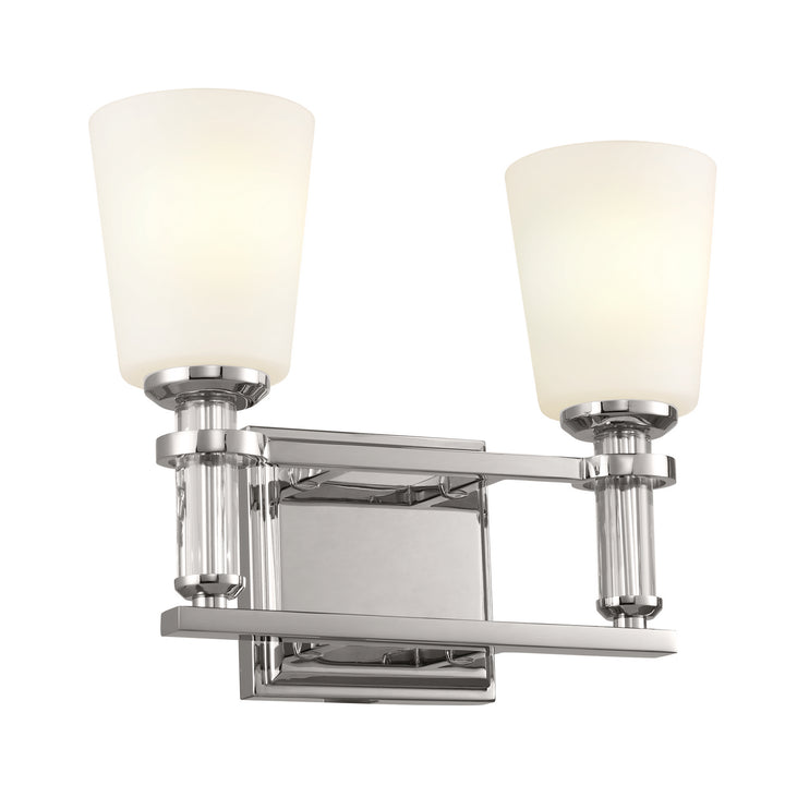 Kichler Canada - 55146PN - Two Light Bath - Rosalind - Polished Nickel