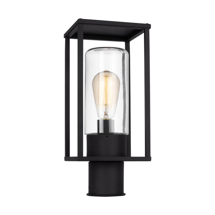 Vado One Light Outdoor Post Lantern in Black - available from The Lighting Shoppe, trusted by Canadian homeowners