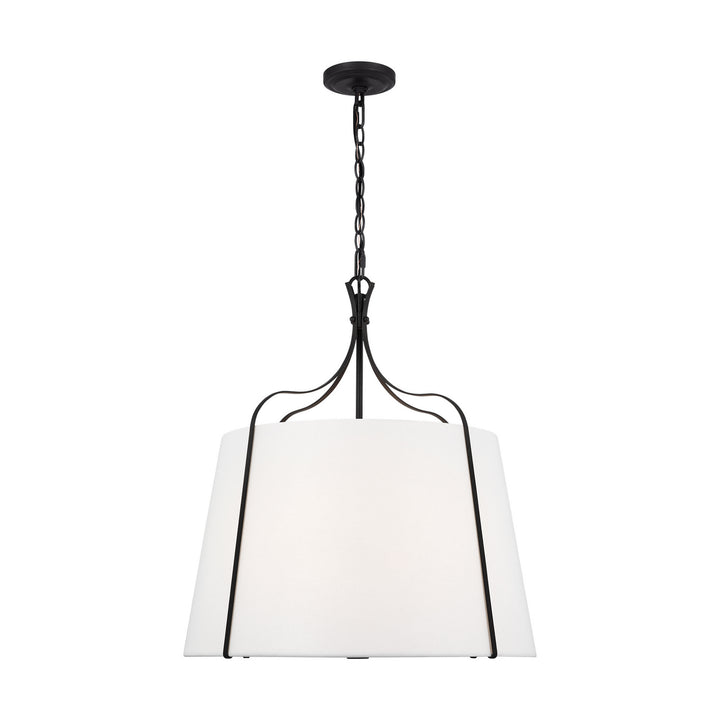 Visual Comfort Studio Canada - AP1264SMS - Four Light Pendant - Leander - Smith Steel