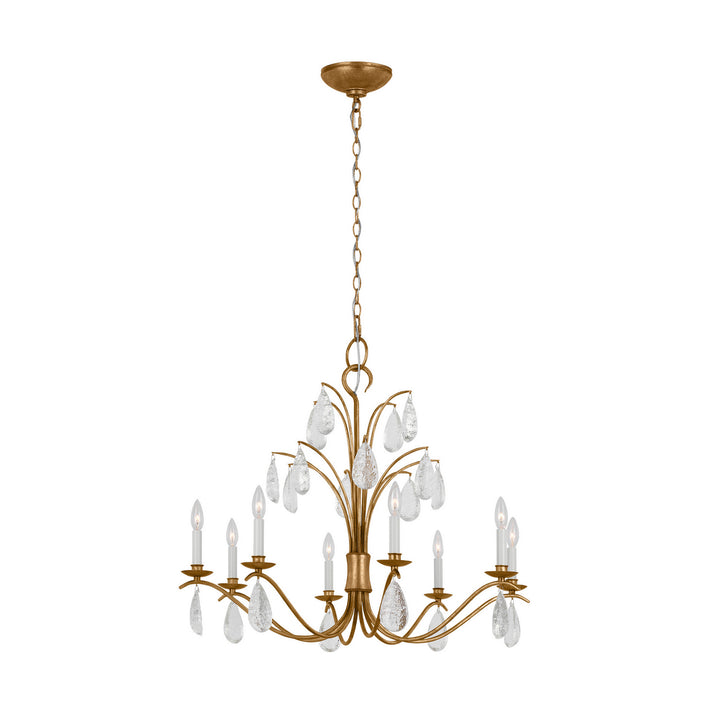 Visual Comfort Studio Canada - CC1608ADB - Eight Light Chandelier - Shannon - Antique Gild