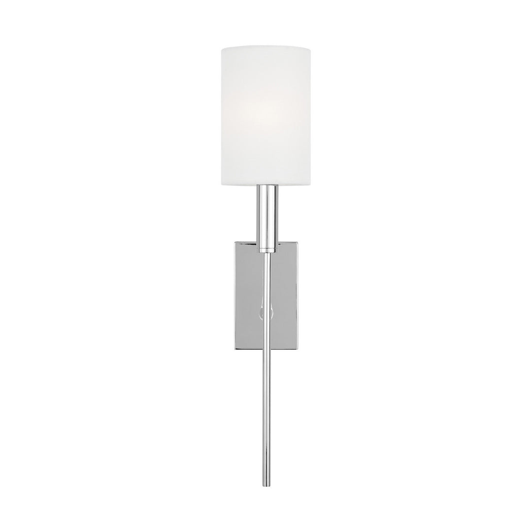 Brianna One Light Wall Sconce in Polished Nickel - available from The Lighting Shoppe, trusted by Canadian homeowners