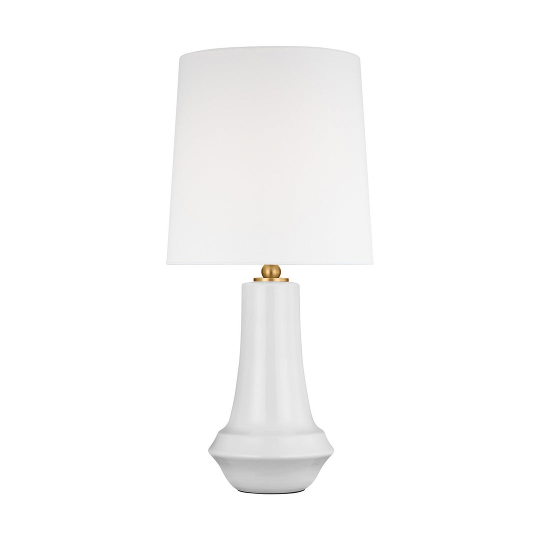 Jenna LED Table Lamp in New White - available from The Lighting Shoppe, trusted by Canadian homeowners