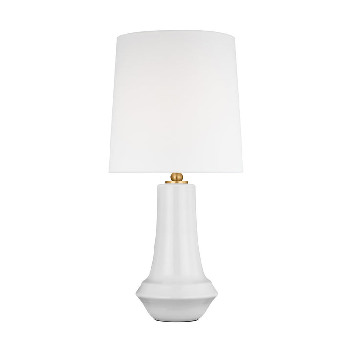 Jenna LED Table Lamp in New White - available from The Lighting Shoppe, trusted by Canadian homeowners