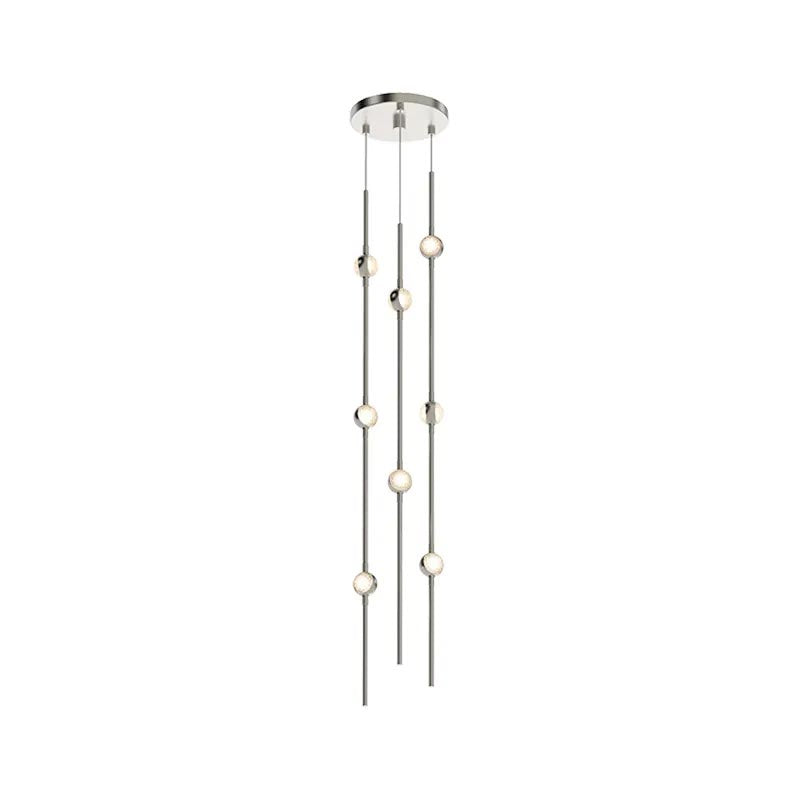 Constellation LED Pendant in Satin Nickel - available from The Lighting Shoppe, trusted by Canadian homeowners