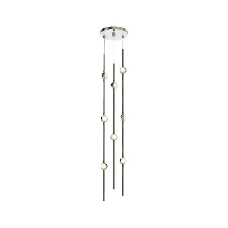 Constellation LED Pendant in Satin Nickel - available from The Lighting Shoppe, trusted by Canadian homeowners
