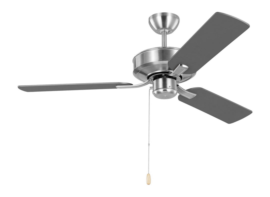 Linden 48" Ceiling Fan in Brushed Steel - available from The Lighting Shoppe, trusted by Canadian homeowners