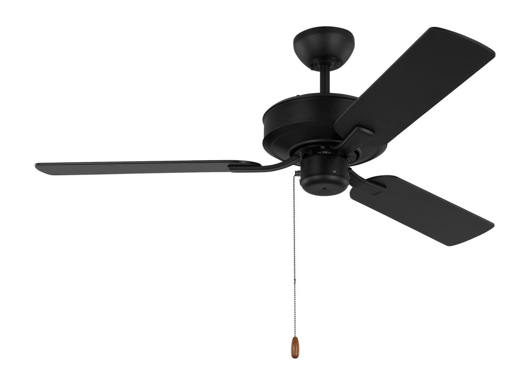 Linden 48" Ceiling Fan in Midnight Black - available from The Lighting Shoppe, trusted by Canadian homeowners