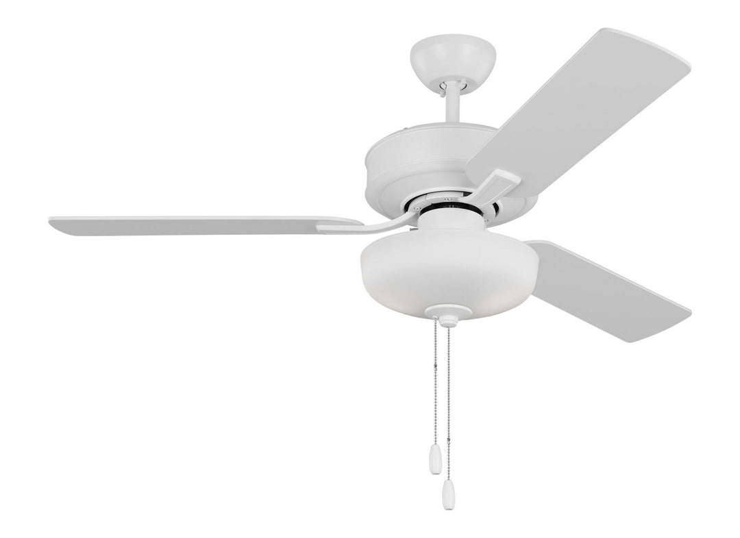 Linden 48" Ceiling Fan in Matte White - available from The Lighting Shoppe, trusted by Canadian homeowners