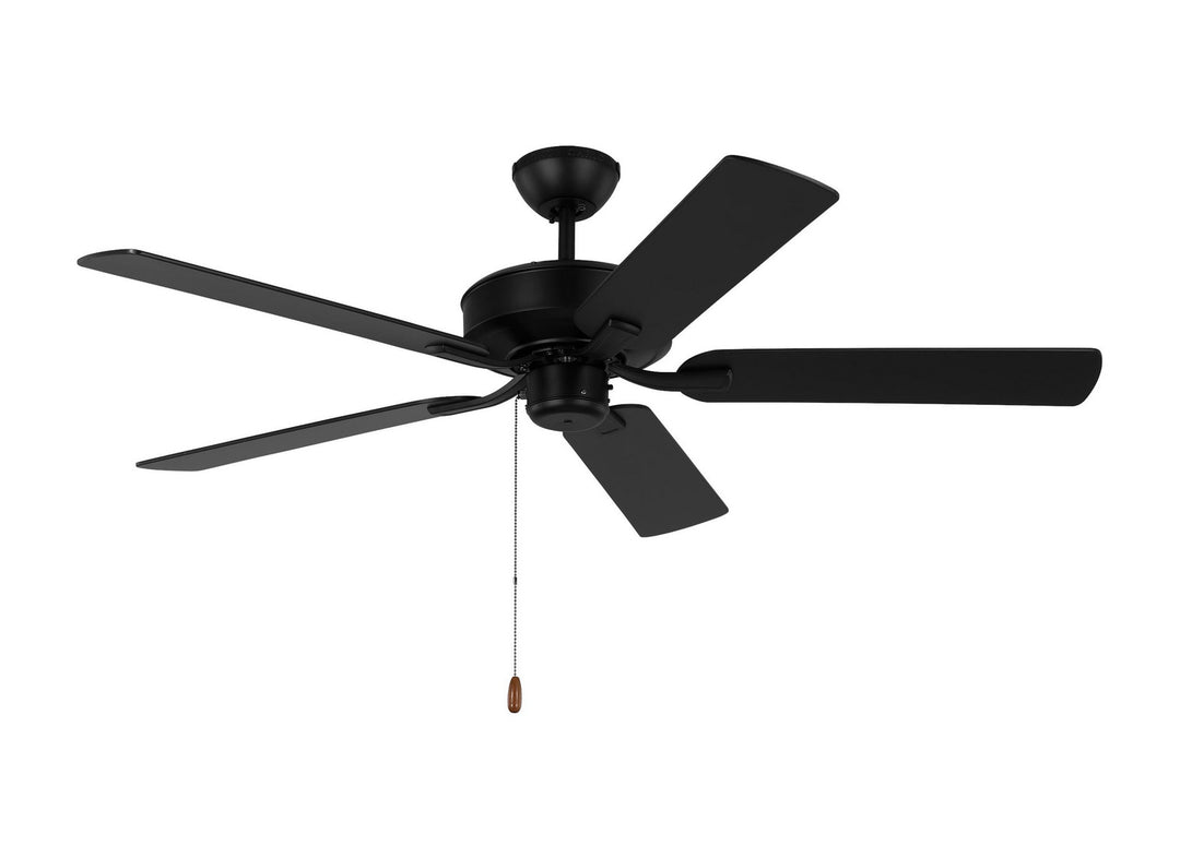 Linden 52" Ceiling Fan in Midnight Black - available from The Lighting Shoppe, trusted by Canadian homeowners