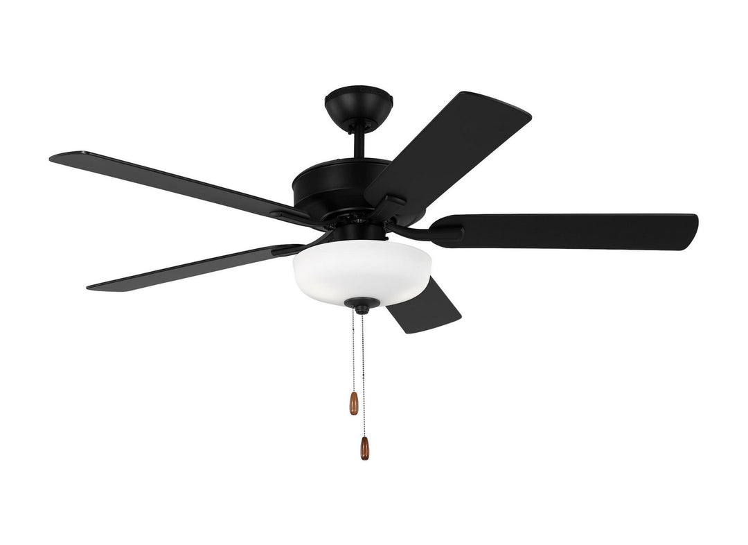 Linden 52" Ceiling Fan in Midnight Black - available from The Lighting Shoppe, trusted by Canadian homeowners