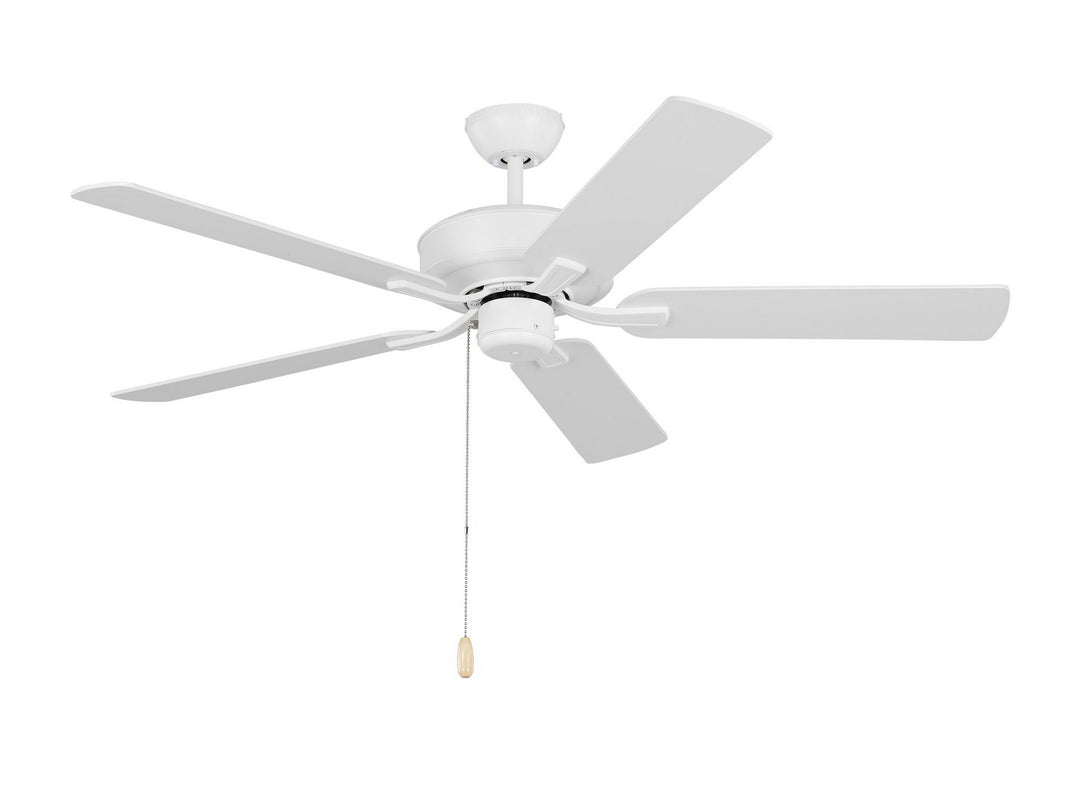 Linden 52" Ceiling Fan in Matte White - available from The Lighting Shoppe, trusted by Canadian homeowners
