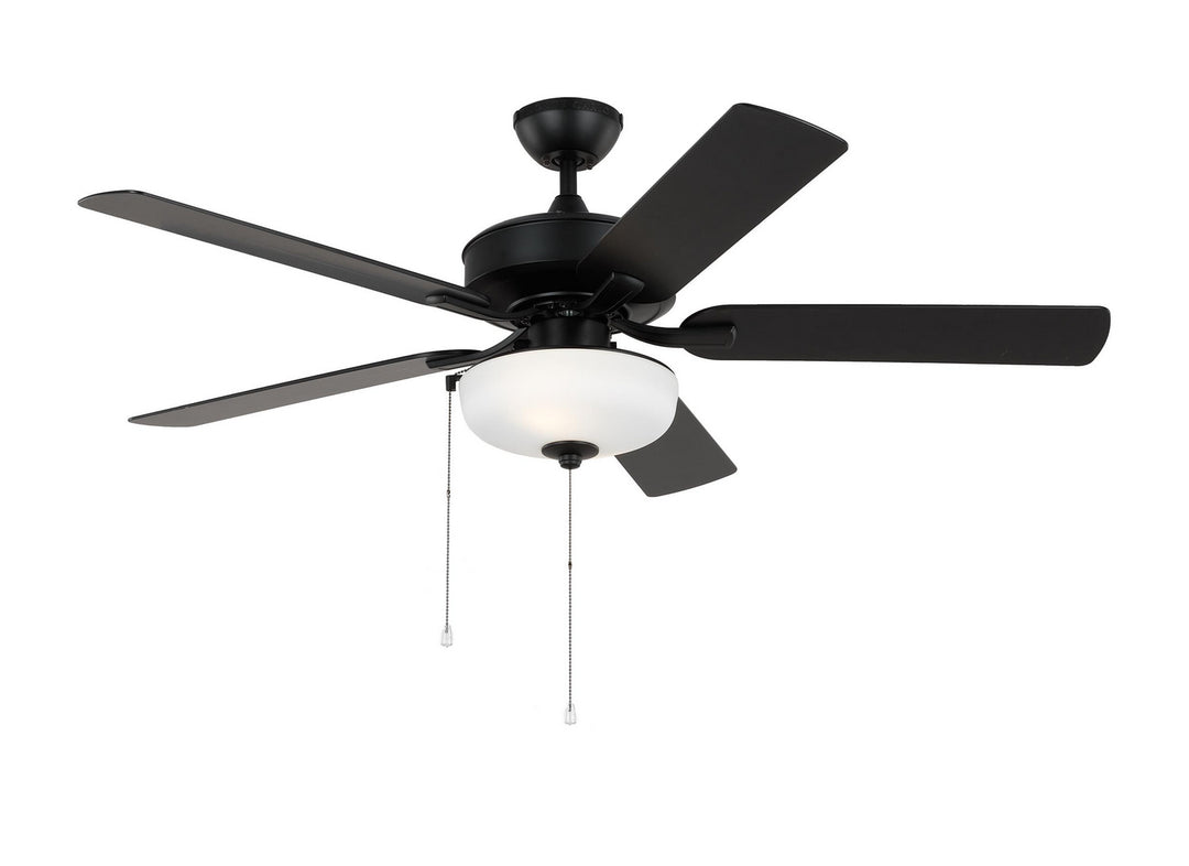 Linden 52" Ceiling Fan in Midnight Black - available from The Lighting Shoppe, trusted by Canadian homeowners