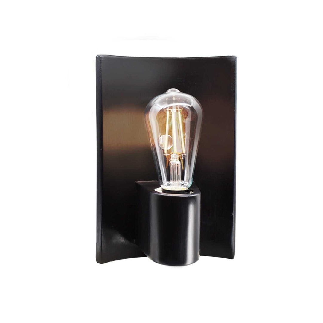 Ambiance One Light Wall Sconce in Carbon - Matte Black Justice Designs