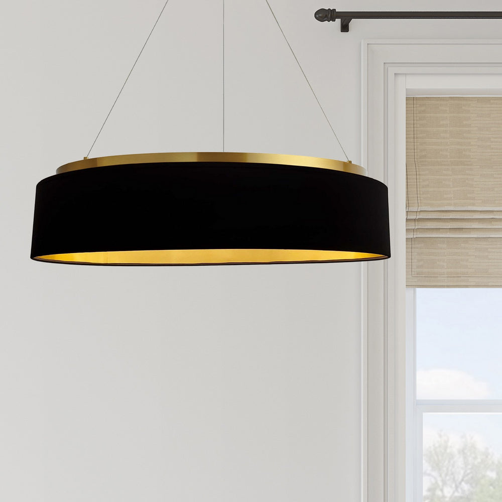 Dainolite Canada - CIR-2634C-AGB-698 - LED Chandelier - Circulo - Black