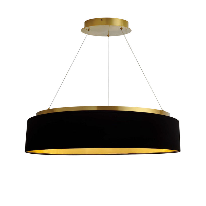 Circulo LED Chandelier in Black - available from The Lighting Shoppe, trusted by Canadian homeowners