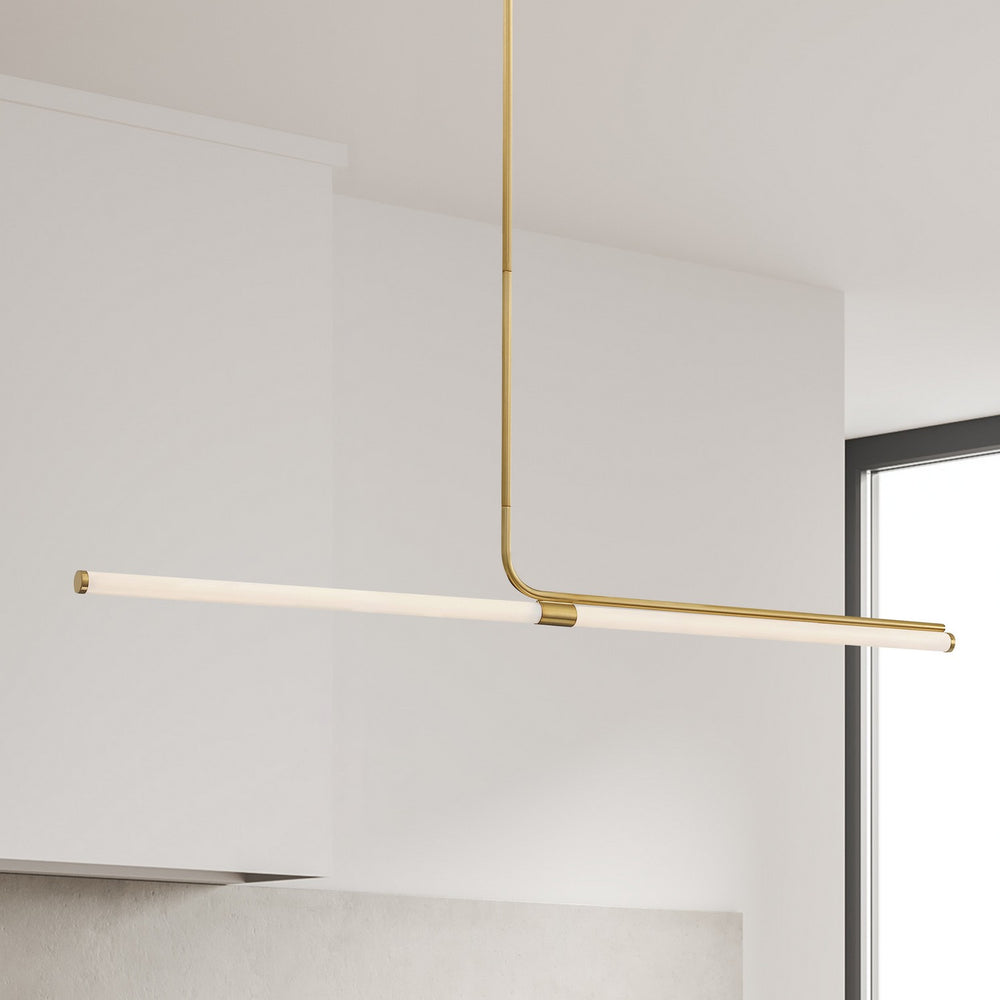 Dainolite Canada - CVT-4824LEDHP-AGB - LED Pendant - Corvette - Aged Brass