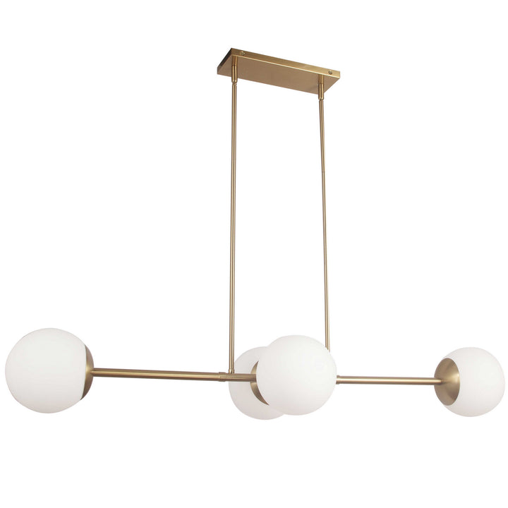 Dayana Four Light Pendant in Aged Brass - available from The Lighting Shoppe, trusted by Canadian homeowners