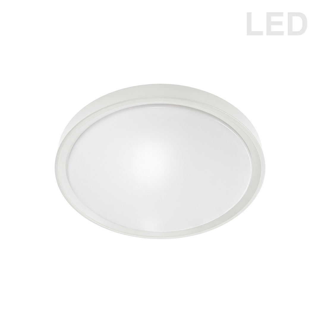 Frida LED Flush Mount in White - available from The Lighting Shoppe, trusted by Canadian homeowners