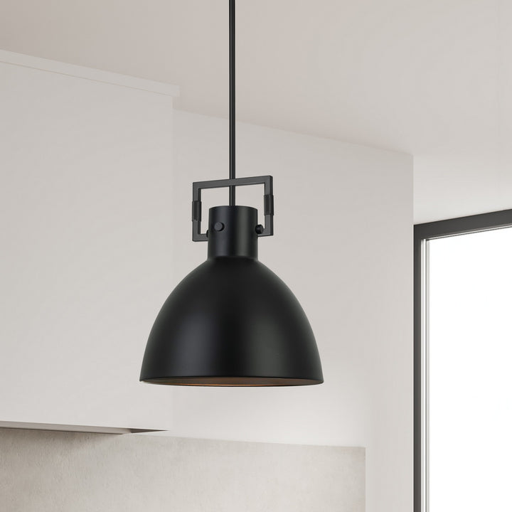 Dainolite Canada - LBY-141P-MB-MB - One Light Pendant - Liberty - Matte Black
