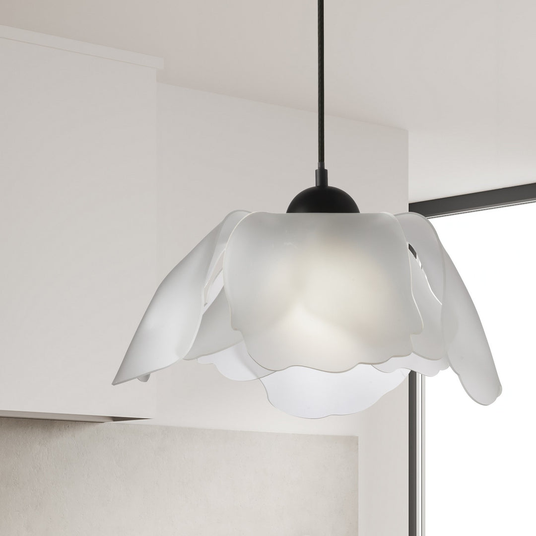 Dainolite Canada - PAS-171P-MB-WH - One Light Pendant - Passion - White