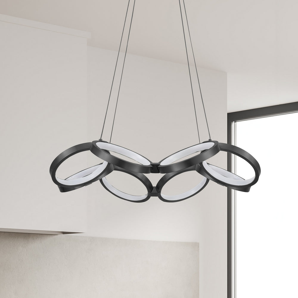 Dainolite Canada - PHO-2564LEDC-MB - LED Chandelier - Philo - Matte Black
