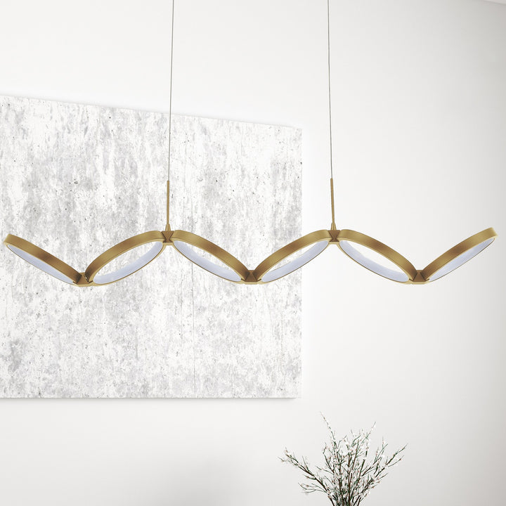 Dainolite Canada - PHO-4050LEDHP-AGB - LED Pendant - Philo - Aged Brass