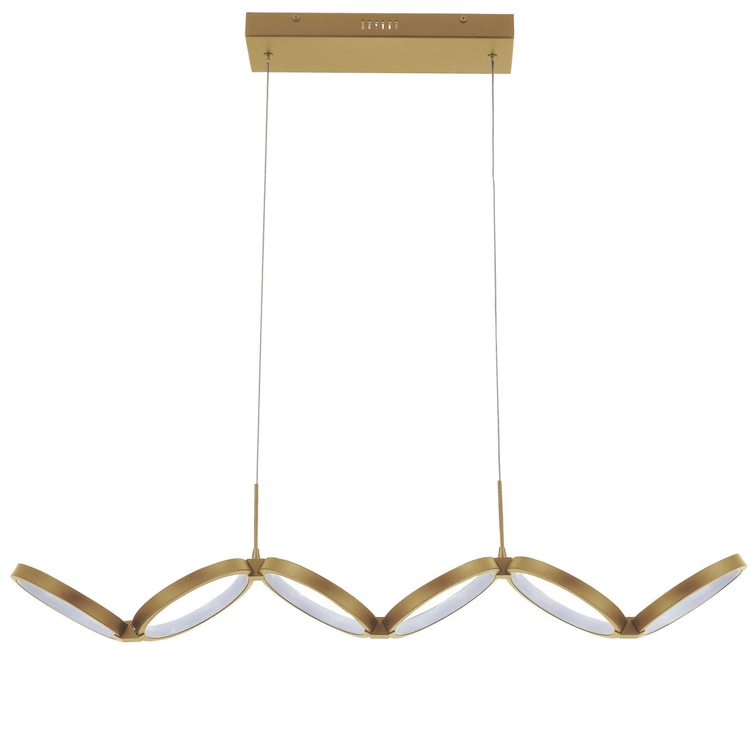 Philo LED Pendant in Aged Brass - available from The Lighting Shoppe, trusted by Canadian homeowners