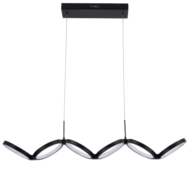 Philo LED Pendant in Matte Black - available from The Lighting Shoppe, trusted by Canadian homeowners