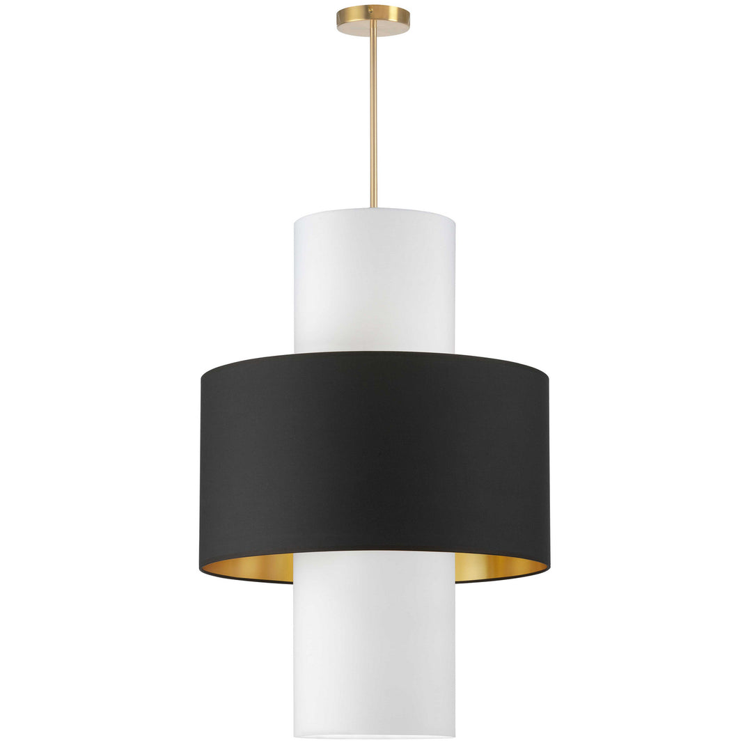 Patrona Four Light Pendant in Black - available from The Lighting Shoppe, trusted by Canadian homeowners