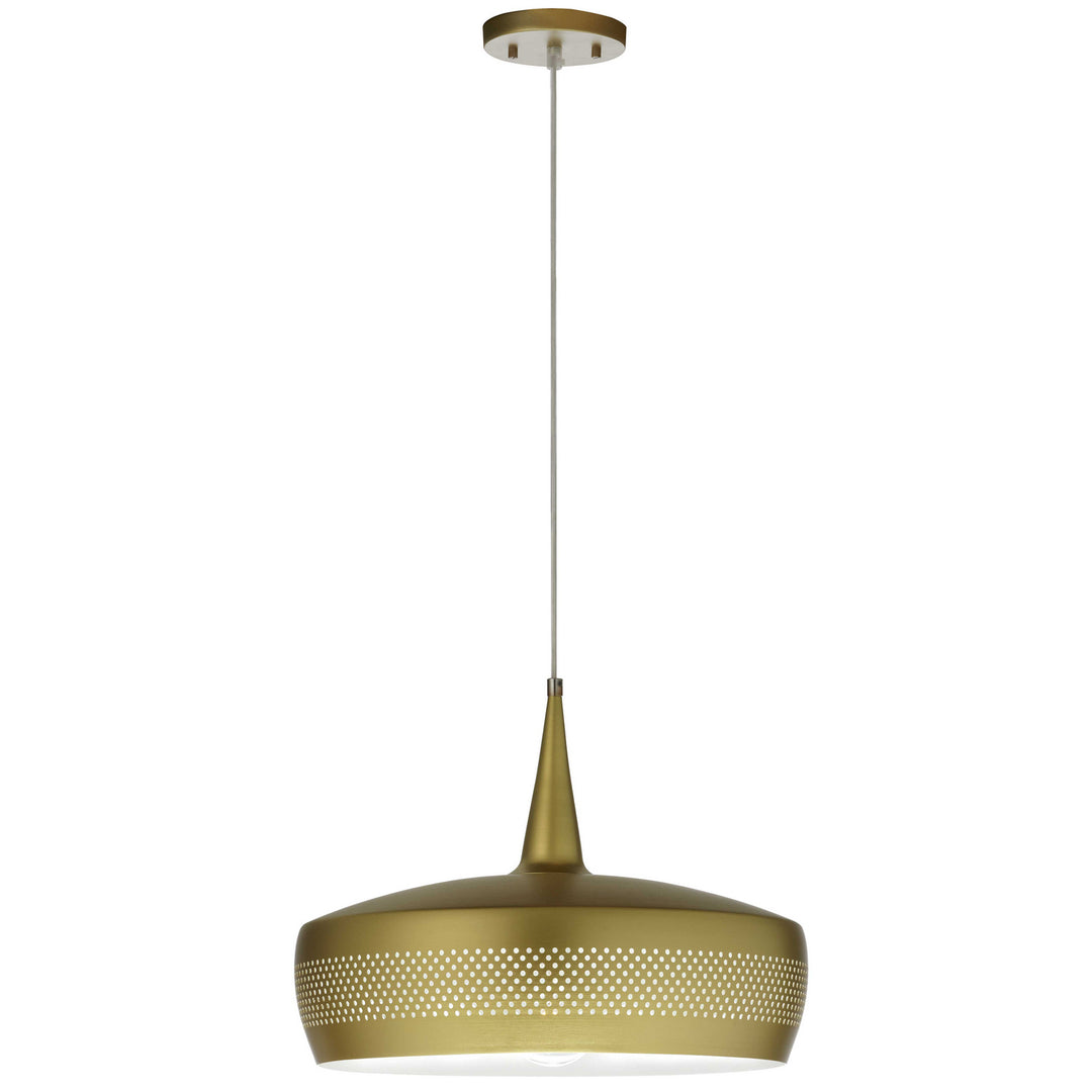 Pixie One Light Pendant in Aged Brass - available from The Lighting Shoppe, trusted by Canadian homeowners